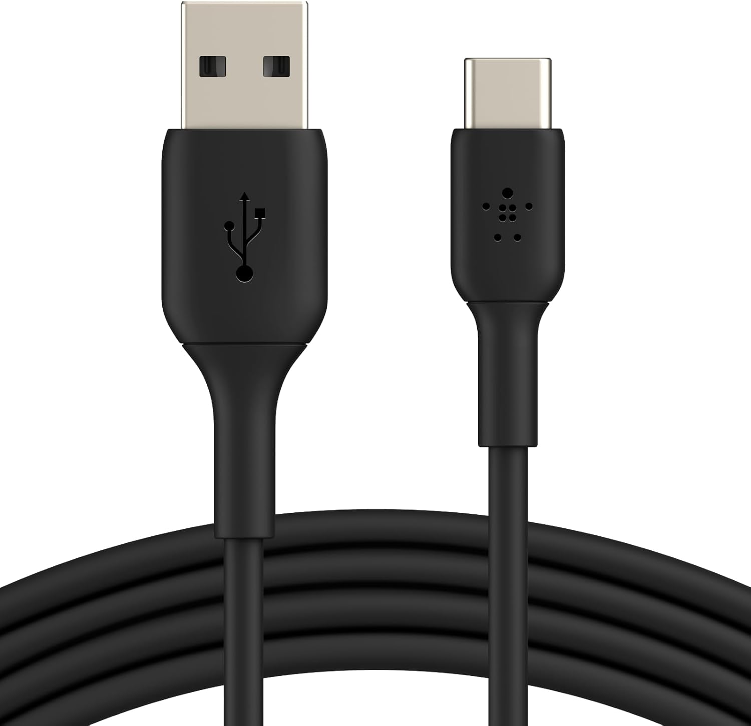 Belkin BOOSTCHARGE™ USB-A to USB-C Cable, 1M - Black Belkin BOOSTCHARGE™ USB-A to USB-C Cable, 1M - Black